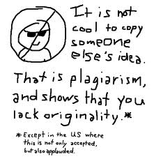 America and plagiarism